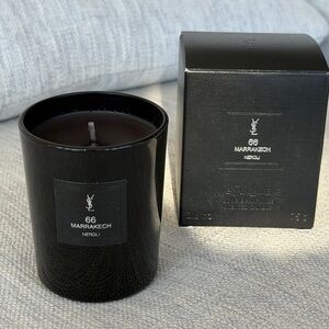 YSL Black Scented Candle